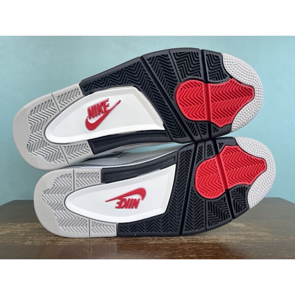 Nike Air Jordan 4 Retro OG "White Cement" 2025 Men's Size 15 FV5029-100 - Picture 10 of 11